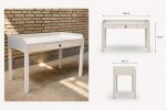میز کار چوبی مینیمال باراد کد 21 - تصویر 6