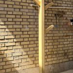 رگال لباس چوبی مدل درخت کد 22