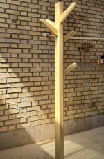رگال لباس چوبی مدل درخت کد 22